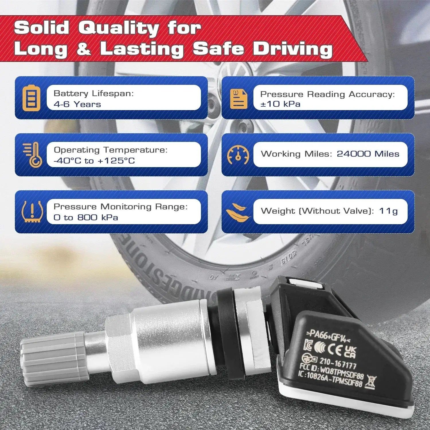 Autel TPMS 2in1 MX Sensor Tools For 315 433 MHz Vehicles