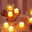 Safe Flameless LED Tealight Candles for Elegant Decor