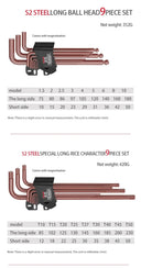 L Type Hand Tools Kit Allen Key Set Hex Wrench Tool Set