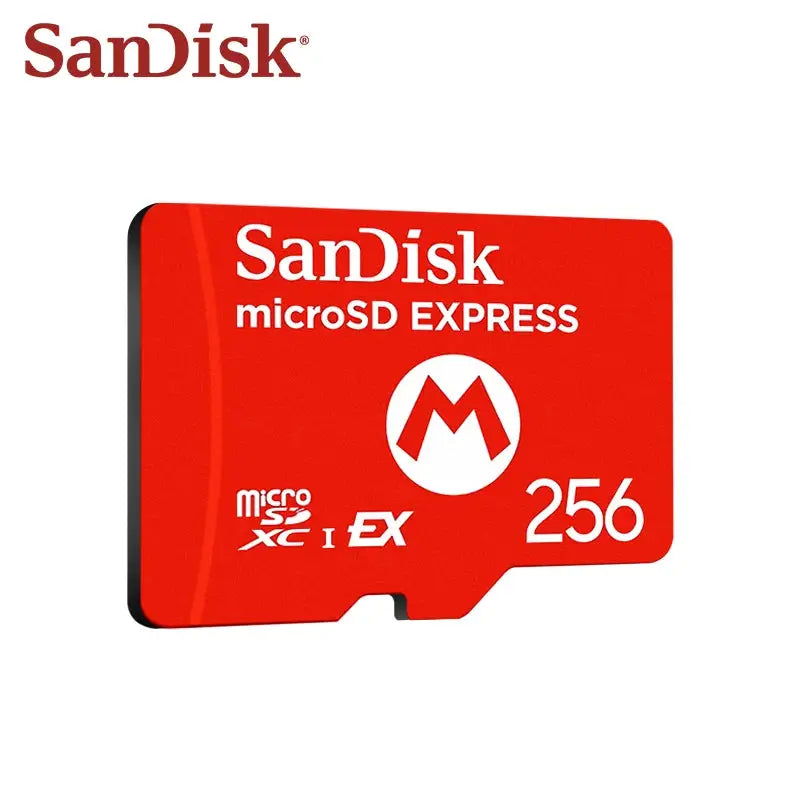 SanDisk Professional Nintendo Switch 2 MicroSD EXPRESS Card 256GB Original Flash Memory Card for Switch2 Game Console Max 880Mb