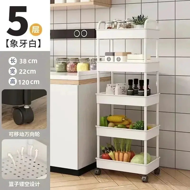 Space Saving Storage Cart for Kitchen — product view 8