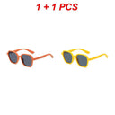 Cute Heart-Shaped Kids Sunglasses with UV Protection Glasses