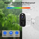Smart Solar Security Camera for Home Use
