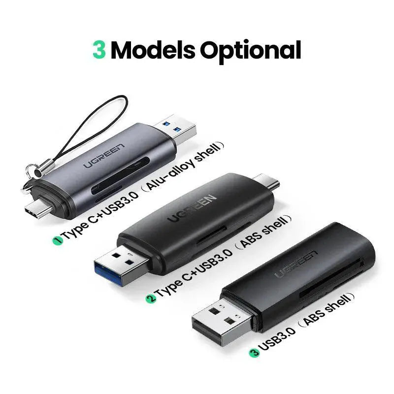 UGREEN Card Reader USB C USB 3.0 SD MicroSD TF Thunderbolt