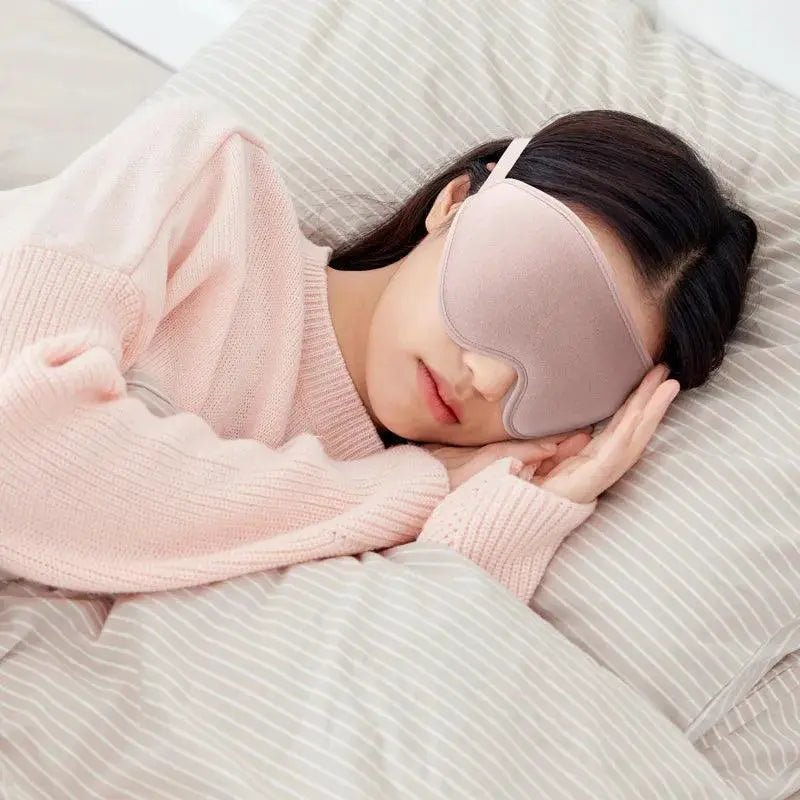 3D Memory Foam Sleep Mask for Light Blocking and Comfort