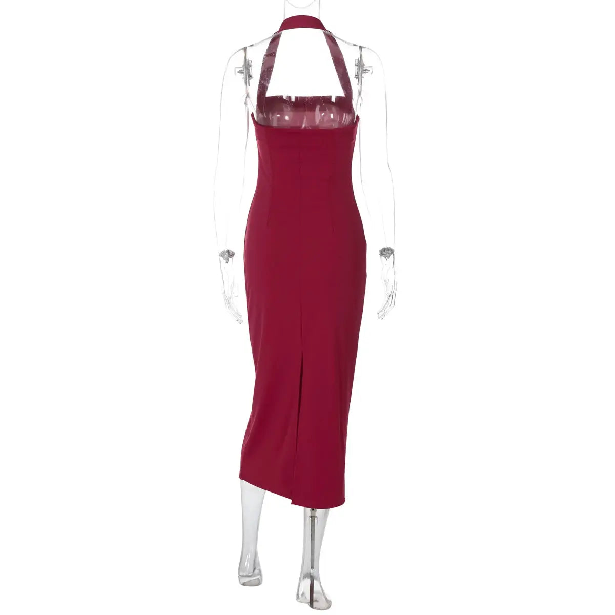 Flattering Halter Maxi Dress for Prom — product view 20