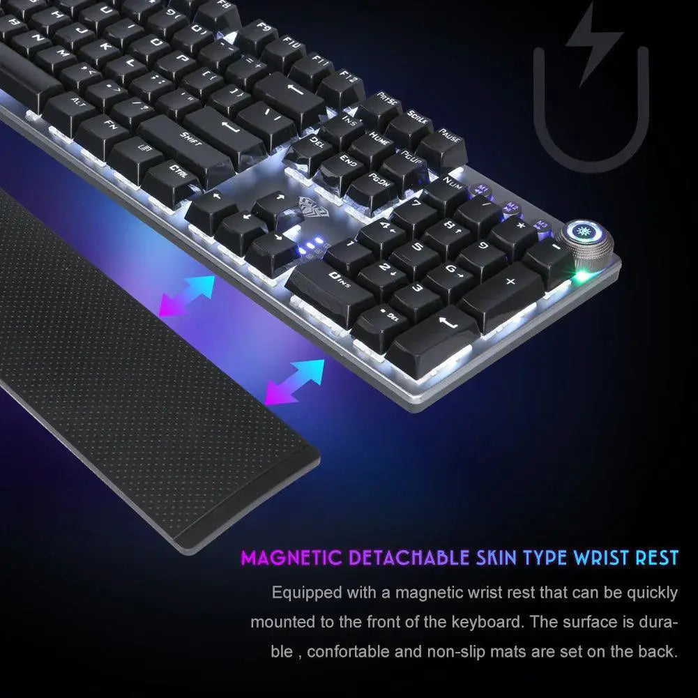 AULA F2088 Mechanical Gaming Keyboard With Anti Ghosting