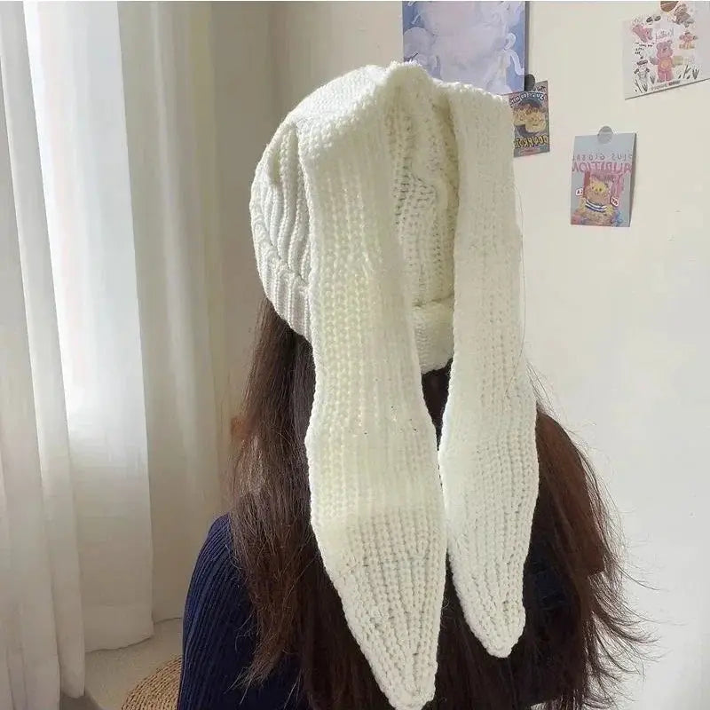 Unisex Thick Knit Beanie Balaclava Hat For Women And Men
