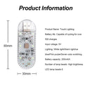 LED Car Mini Touch Light USB Charging Portable Auto Lamp