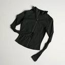 Slim Fit Sports Jacket Stand Collar Breathable