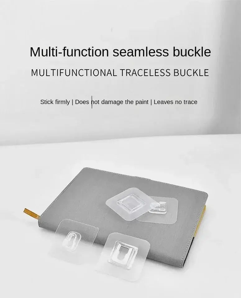Double Sided Adhesive Wall Hooks Multi Purpose Transparent