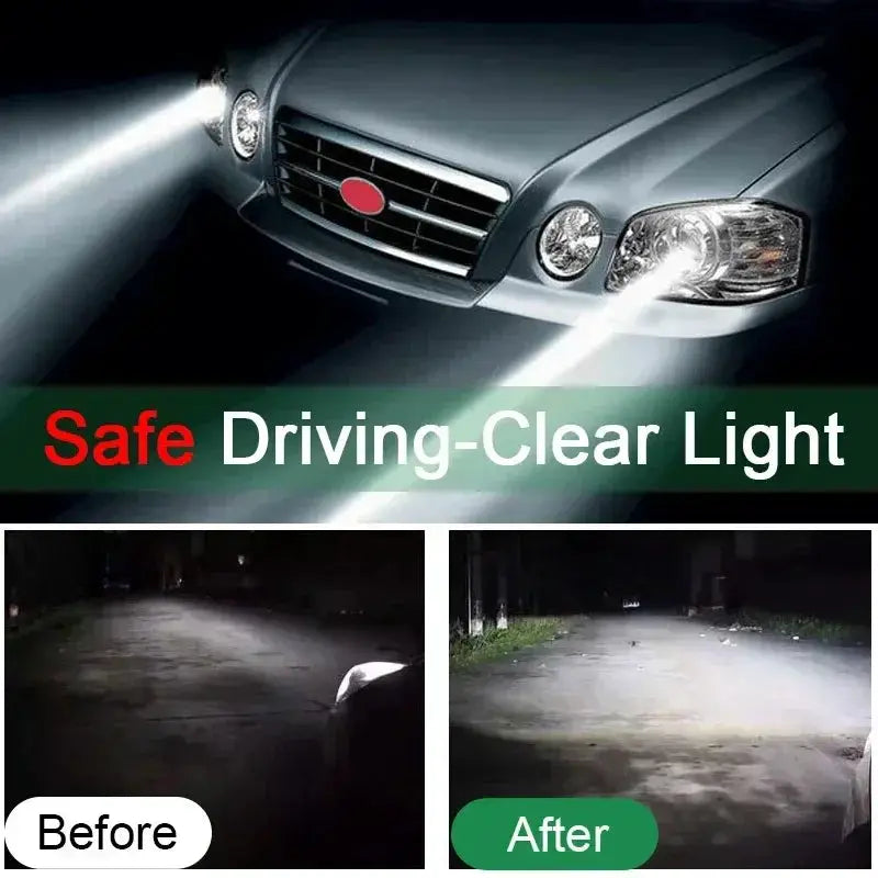 Car Headlight Restoration Kit Remove Oxidation Liquid - OurLum.com