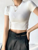 Breathable Women's Crop Top for Gym