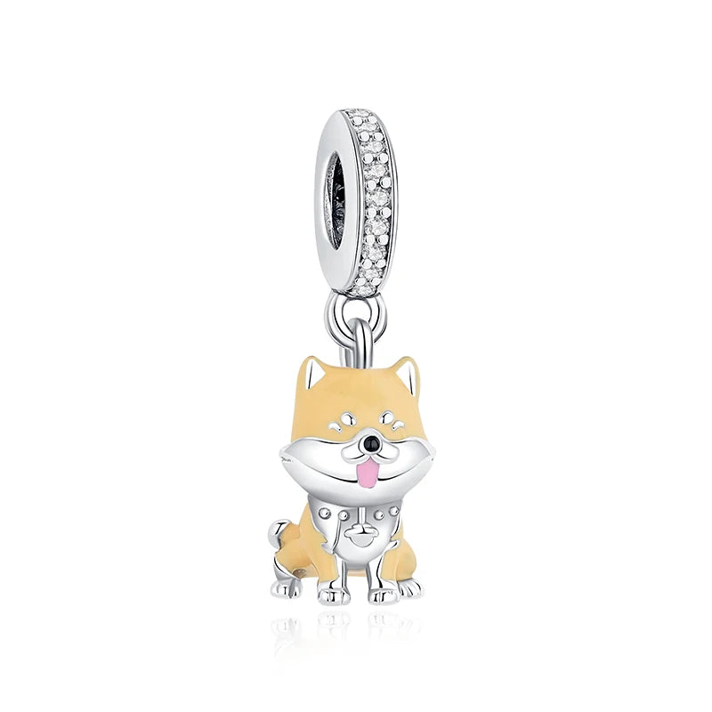 Sterling Silver Charm Love Pets