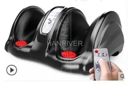 220V full-automatic foot massage machine foot massager household kneading acupoint heating foot massager multi-functional health
