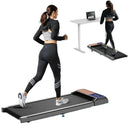 2.5 HP Under Desk Treadmill With Five Percent Incline Home Office