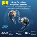 Baseus Bass Earbuds - 50dB Noise Cancellation