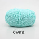 40-50g/Set 4ply Milk Cotton Knitting Yarn For Crafts Use
