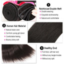 Peruvian Straight Remy Human Hair: Bundles
