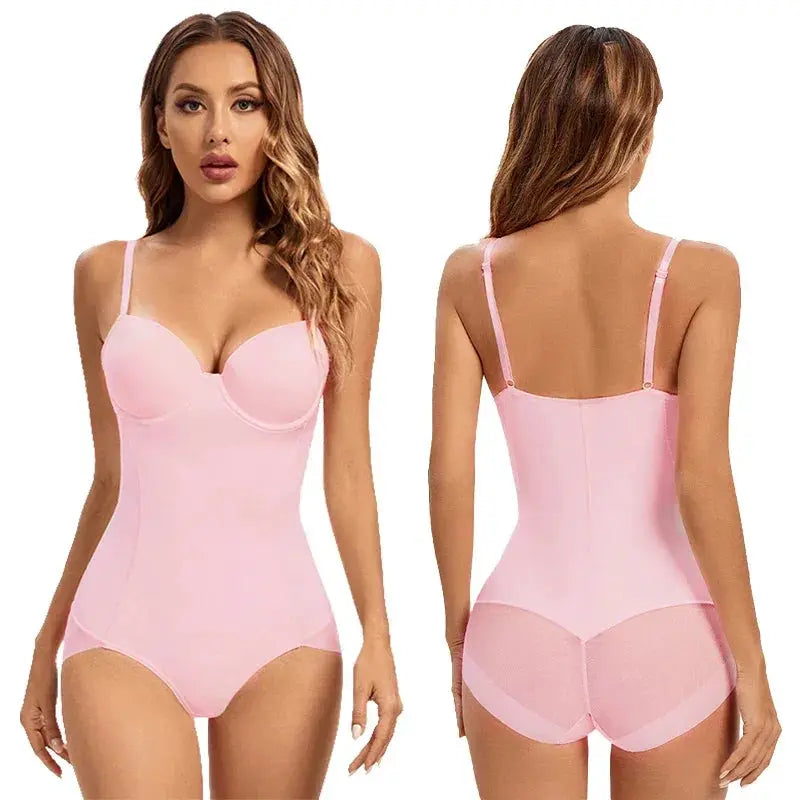 Silky Underwire Shapewear Bodysuit for Women Comfort
