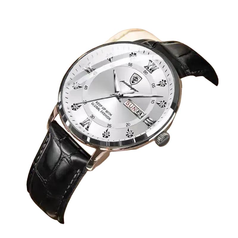 Reliable Leather Wristwatch for Work — product view 1