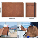 Passport Holder - Secure Travel Wallet Case