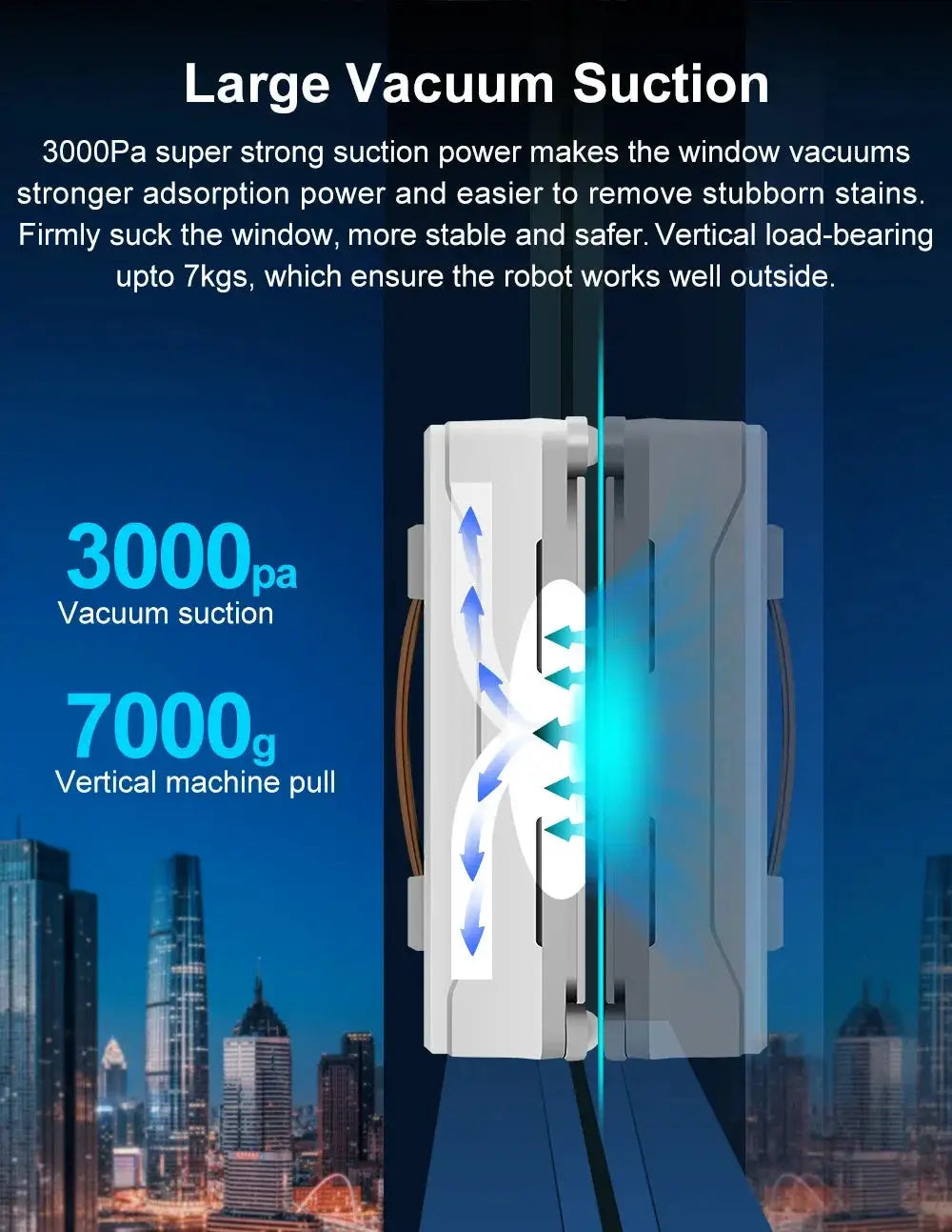 ABIR Window Vacuum Robot Efficient — product view 20