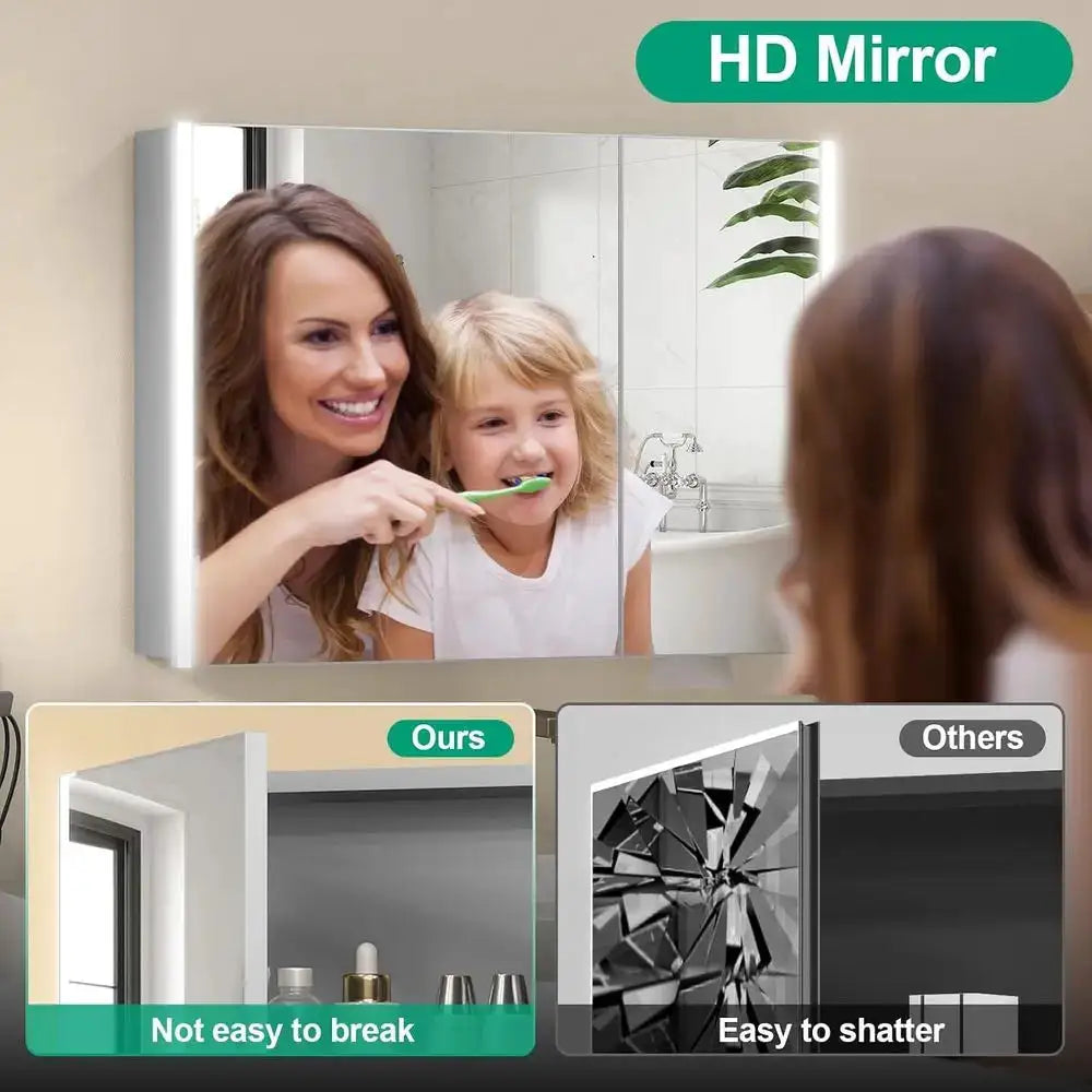 LED Bathroom Mirror Cabinet With Light — product image 6