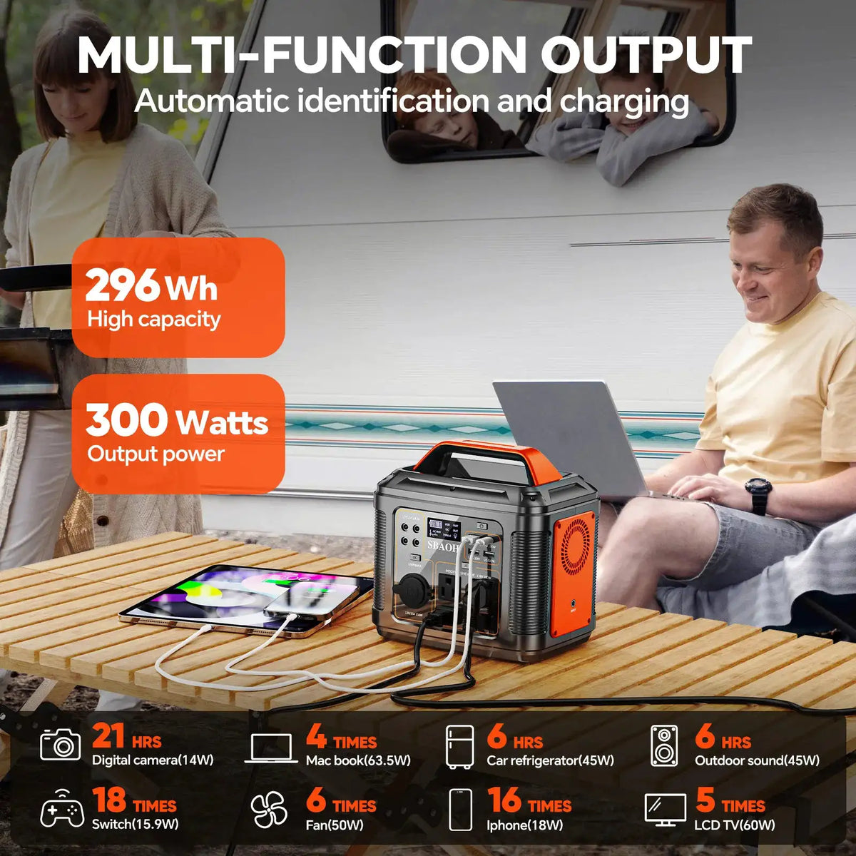 Portable Solar Power Station for Outdoor Use — product view 4