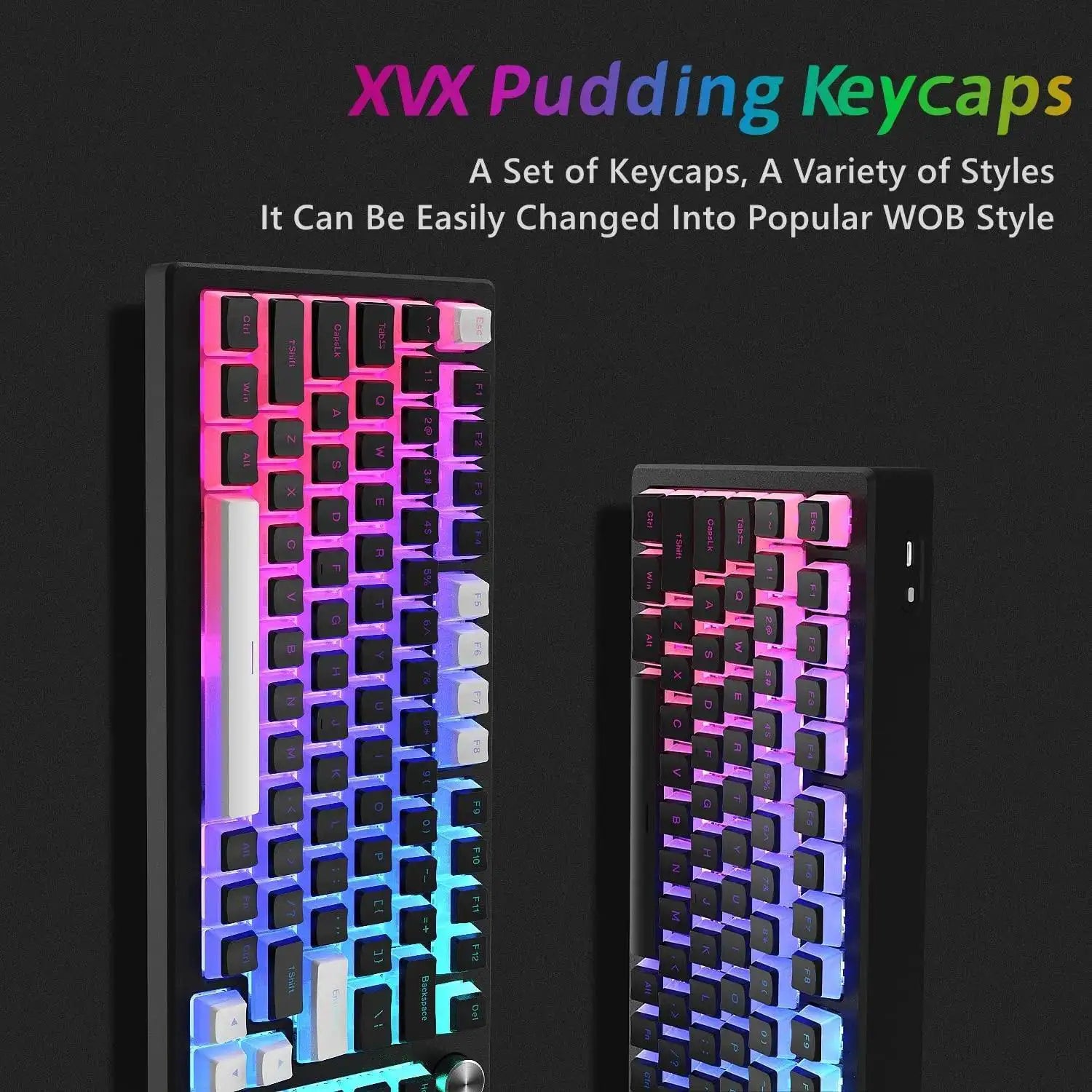 Pudding Keycaps Set Enhances Gaming Keyboard Experience