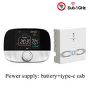 RF433 Wireless Thermostat WiFi/No WiFi Floor Heating Water Gas Boiler Home Room Tuya Smart Programmable Temperature Controller