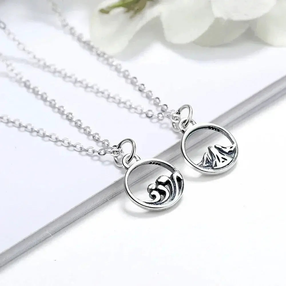 Love Letter Envelope Pendant Necklace Stainless Steel Gift