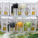 2in1 500ml Glass Oil Sprayer Bottle for BBQ Kitchen Tools