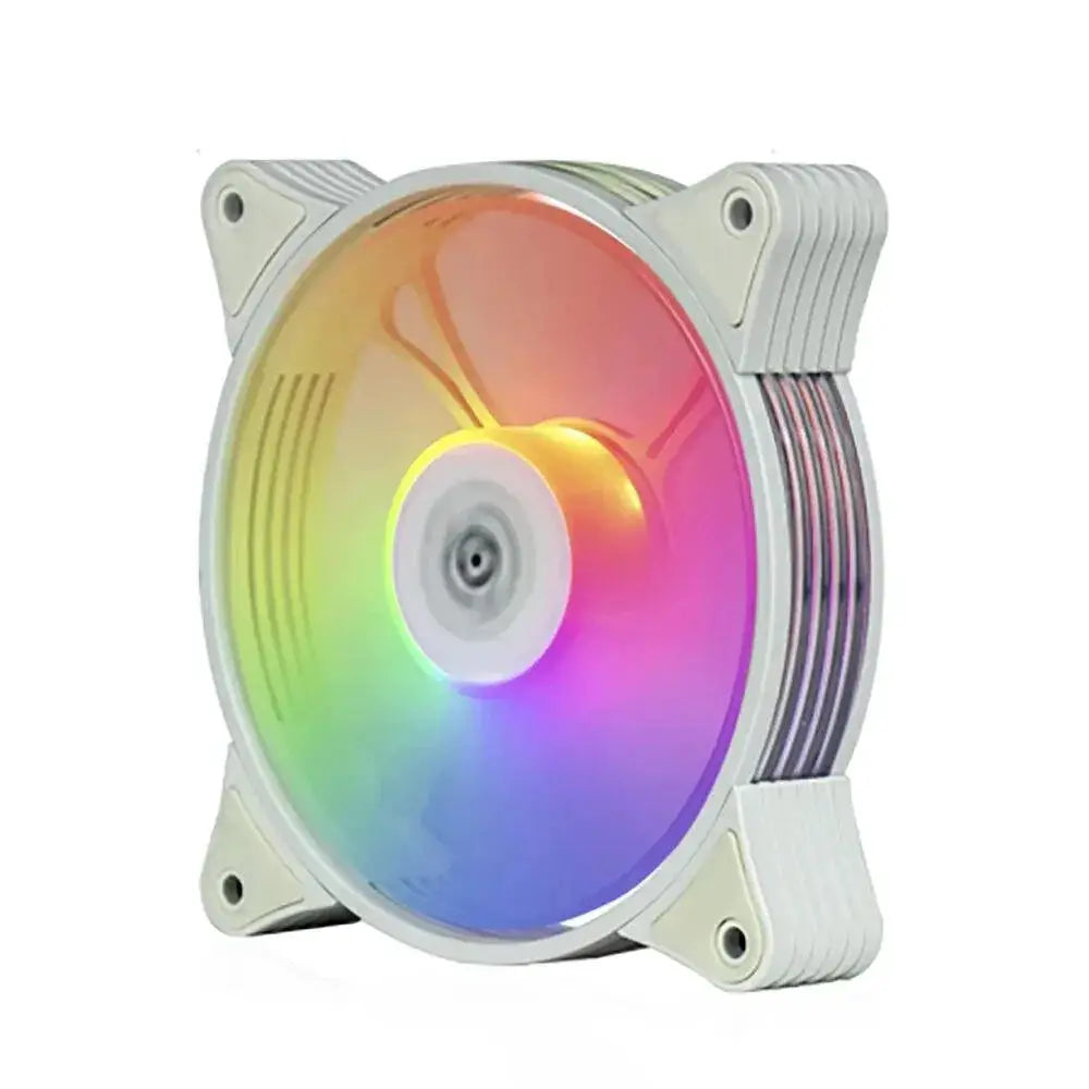 Aigo AR12 White PC Case Fan Ultimate Cooling Performance