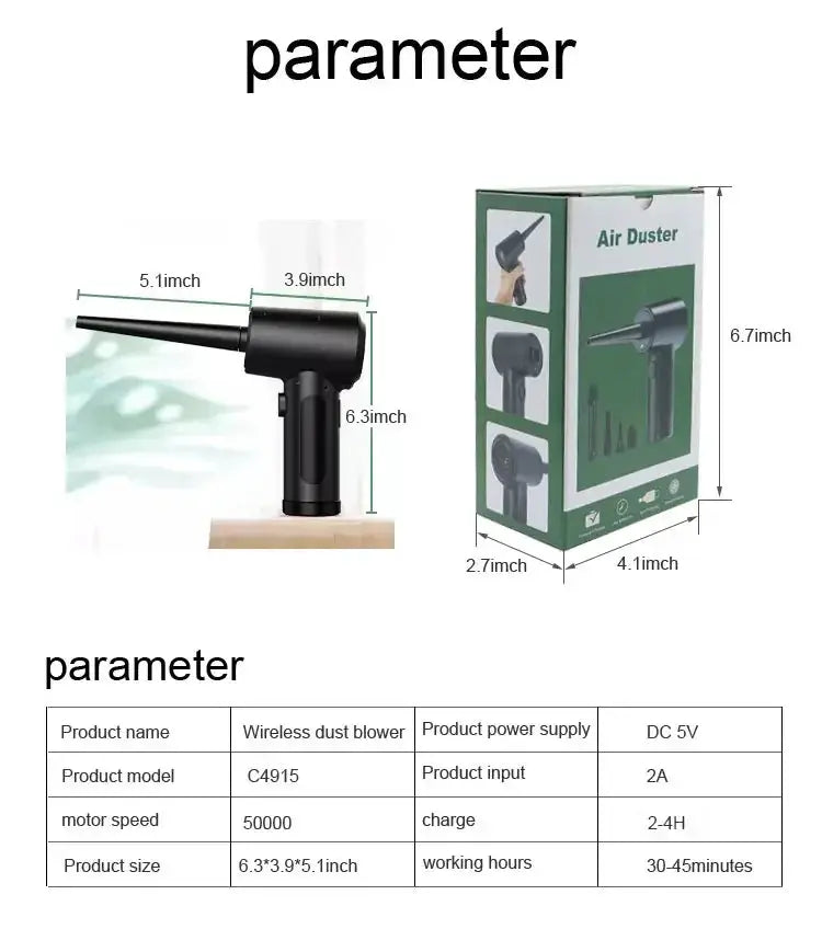 Powerful Air Duster for Electronics — product view 17