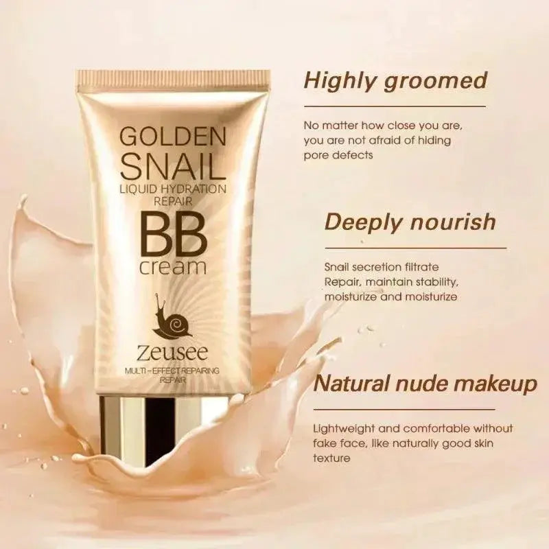 Oil Control Waterproof Full Coverage BB Cream Flawless Skin