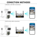 Smart 4K Outdoor PTZ Camera for Home Security Plus