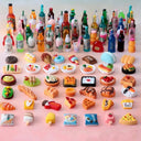 Durable Dollhouse Mini Foods For 1:12