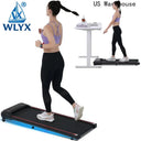 Under Desk Walking Pad Treadmill 2.5HP Incline 0.5 To 4 MPH