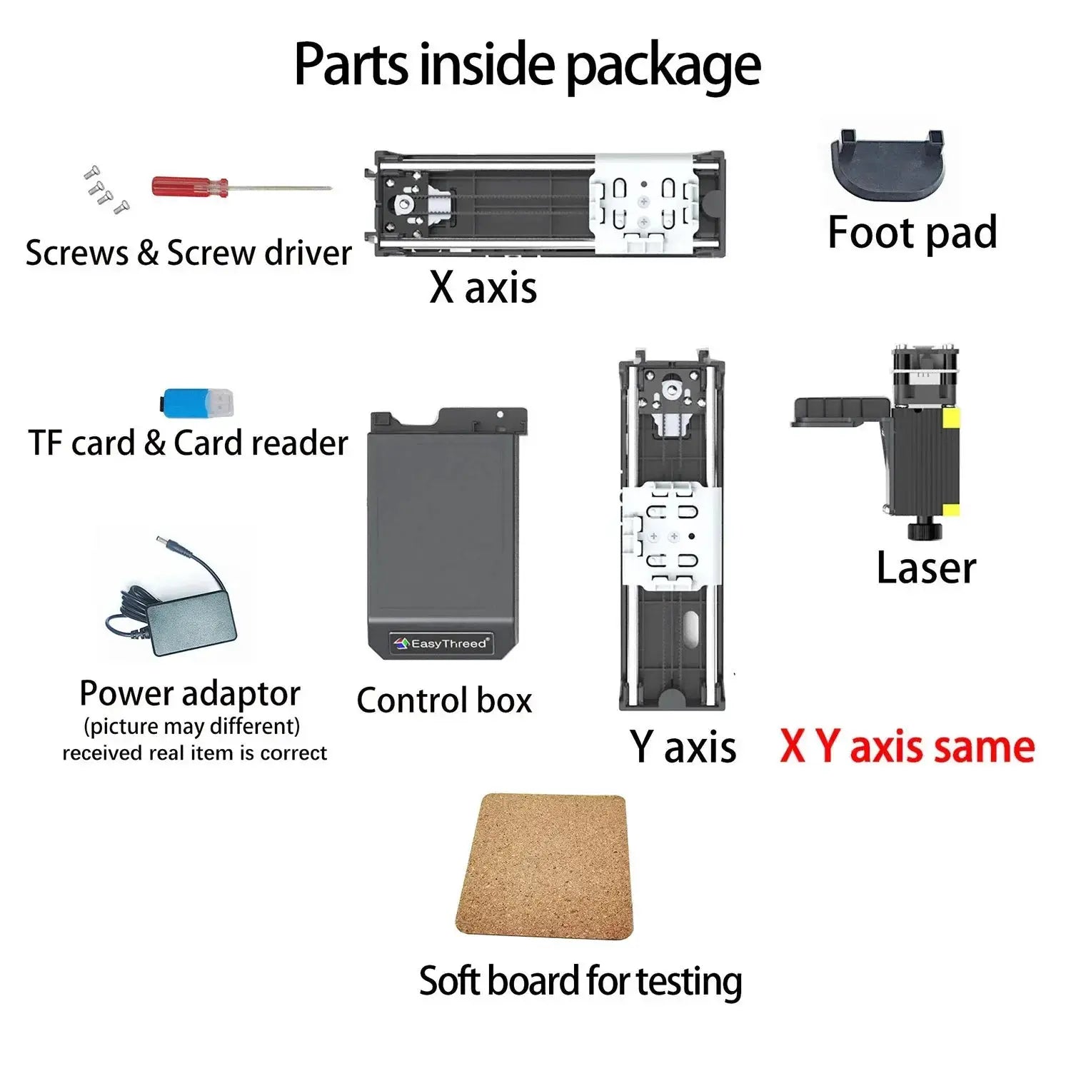 EasyThreed 0.5W Laser Engraver Entry Kit For Beginners