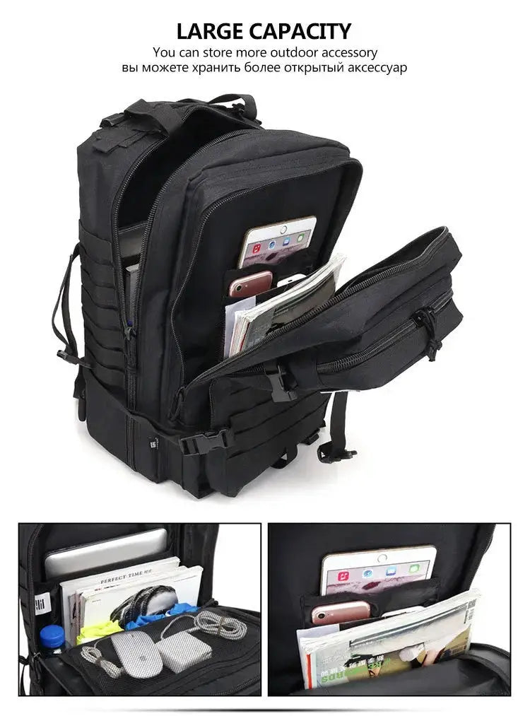Rugged Tactical Backpack for Hiking Edition AA — product view 17