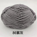 40-50g/Set 4ply Milk Cotton Knitting Yarn For Crafts Use