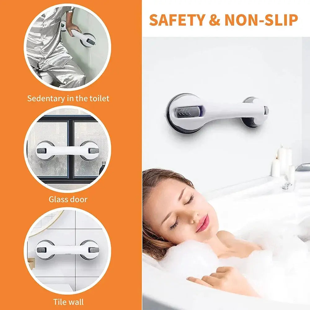 Ultra Grip Shower Handle Grab Bars Safety Support Kit