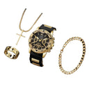 Arabic Dial Men Business Quartz Watch