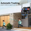Smart Outdoor PTZ Cam for Home Security