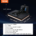 Manual Sublimation Heat Press Machine