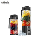 Portable USB Rechargeable Juicer 700ml 6 Blade Fruit Mixer Shakes On The Go