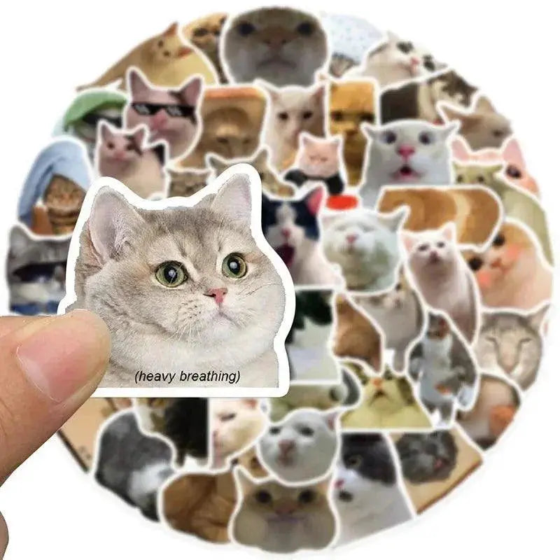 Cat Mood Sticker Set For Creative DIY Craft Supplies
