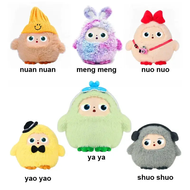 AI Plush Toy Robot Soft Companion With Six Personalities And Voice Control