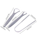 Stainless Steel Tongue Scraper for Fresh Breath Hygiene